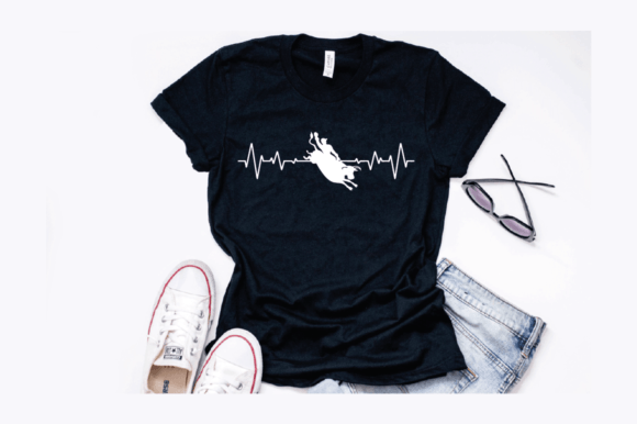 Bull Rider Heartbeat Cowboy Design Review