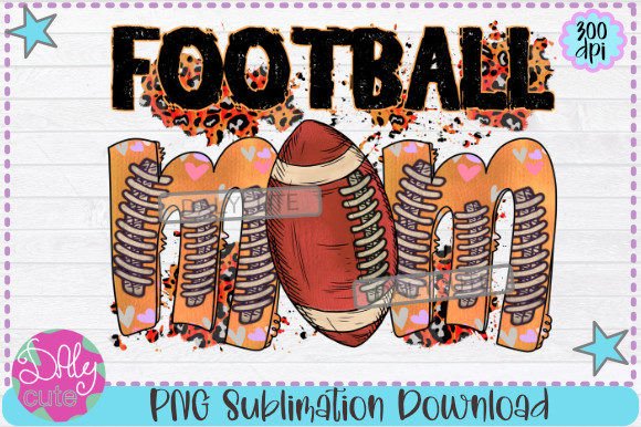 Football MOM Sublimation, Western