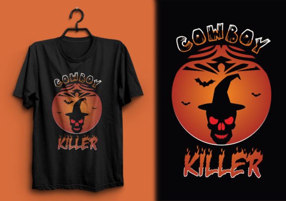 Halloween T-Shirt Design Cowboy Killer Review