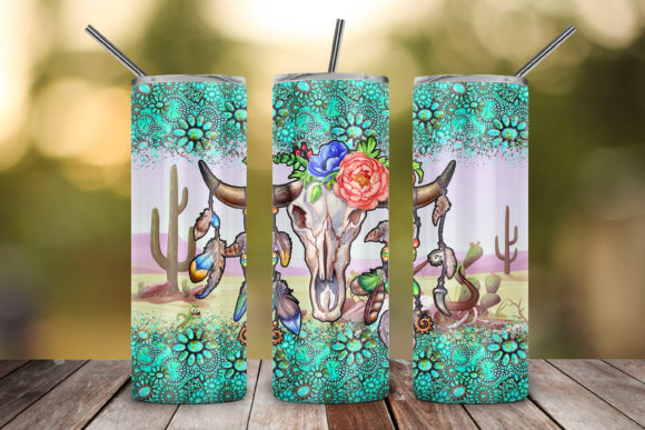 Western Bull Skull 20Oz Skinny Tumbler Review